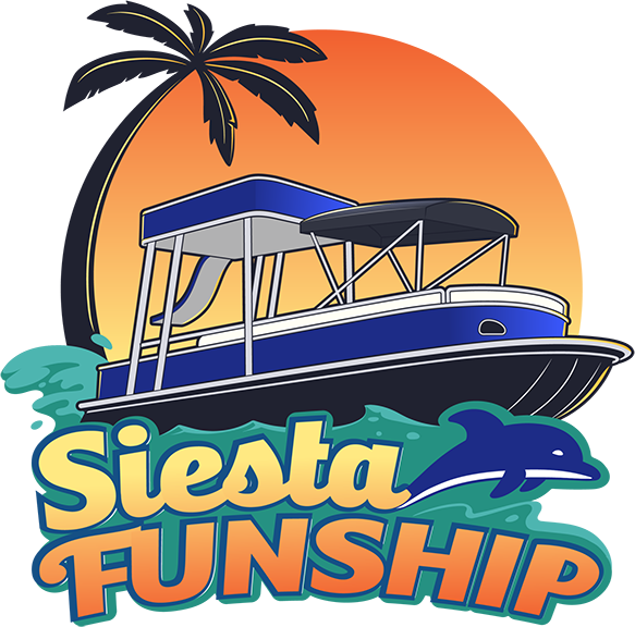 Displaying Siesta Funship logo for charter brand identity use