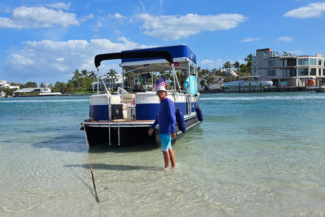 Introducing Captain Corey leading private boat tour experiences