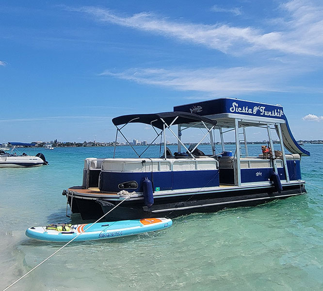 Customizing private boat rental experiences on Sarasota Bay