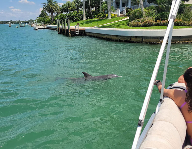 Exploring Siesta Key waters with private boat charter experience
